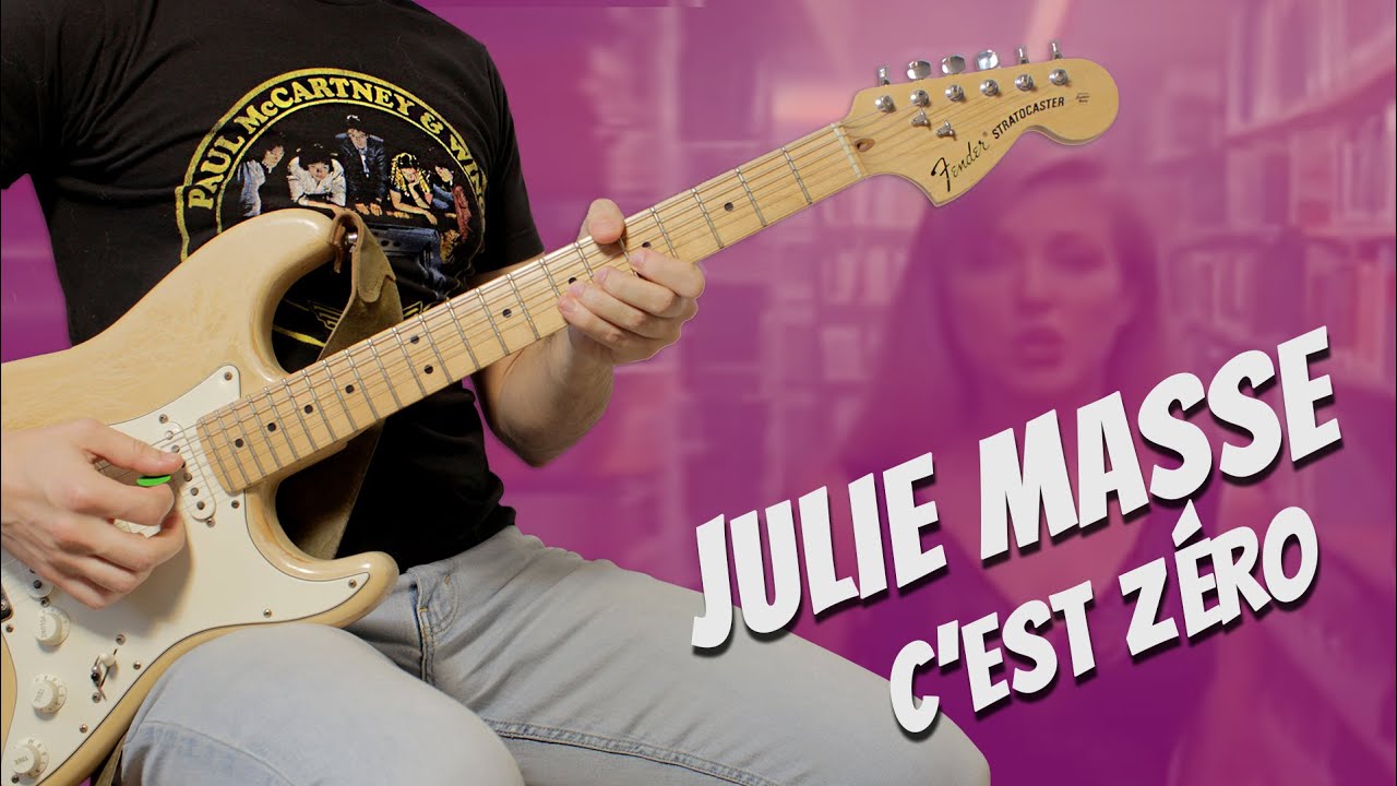 Julie Masse - C'est Zéro - Solo de guitare avec partition