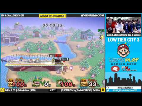 LTC3 PM - Odds & CalmAnimal vs Strong Bad & Sethlon - Winners Bracket