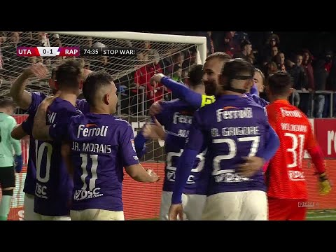 UTA - Rapid: 0 - 2 după un meci încrâncenat... mai mult spectacol în tribune decât fotbal pe teren