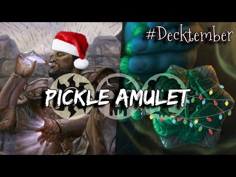 Decktember - Pickle Amulet - Abzan Amulet in Historic - Mtg Magic Arena Deck Tech and Game Play