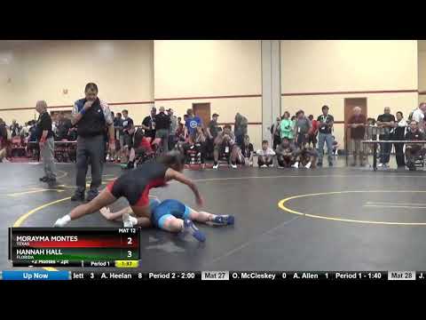 WOMEN (HS) 112-117 Morayma Montes Texas Vs Hannah Hall Florida
