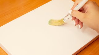 How to Paint Easy Flower / Acrylic Painting For Beginners Step by Step