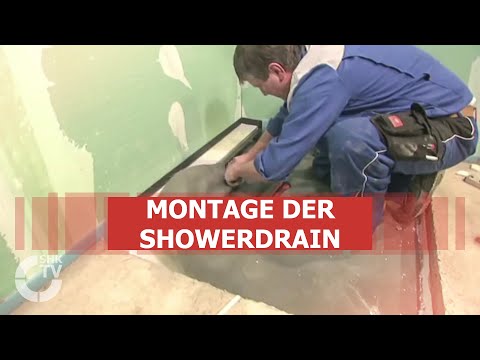 ACO: Montagefilm für Duschrinne ACO ShowerDrain