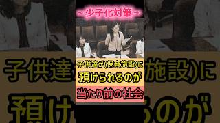 #少子化対策 #共働き #参政党