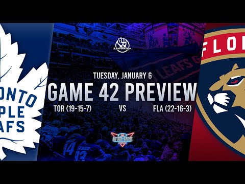 Toronto Maple Leafs vs Florida Panthers Game 42 Preview: Lineups, Goaltenders, & Best Bets