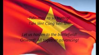 Vietnamese National Anthem - &quot;Tiến Quân Ca&quot; (VI/EN)