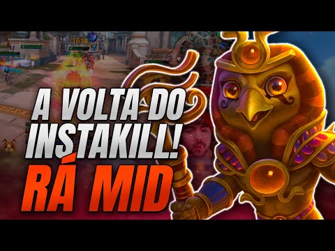 I picked Ra in Smite 1 just to try and get an instakill! It's too good! Mid Smite Conquest