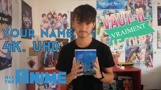 UNBOXING sur YOUR NAME. 4K UHD (@Anime)