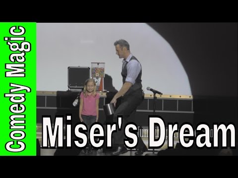 Miser's Dream Magic Trick Funniest Volunteer Ever with Christopher James