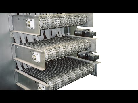 Video - Sanitary Metal Belt Conveyors | Laughlin Conveyor