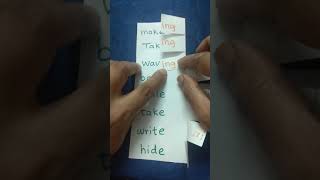 Drop e before adding vowel suffix