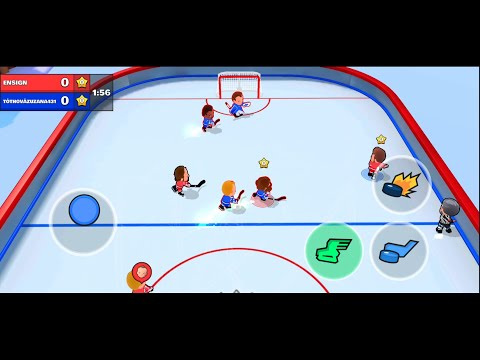 Pocket Hockey Stars (by Gold Town Games AB) - free sports game for Android and iOS - gameplay. - YouTube