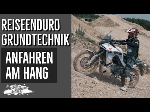 Reiseenduro Grundtechnik #9 - Anfahren am Hang