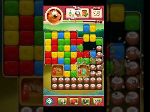 Toon Blast Level 2407 NO BOOSTERS - A S GAMING