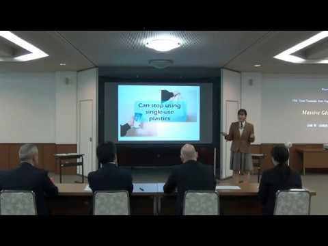 英語学科 活水女子大学第５回高校生英語プレゼンテーションコンテスト３位