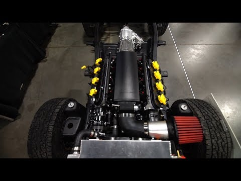 Jeep TJ LS / Vortec Engine Overview