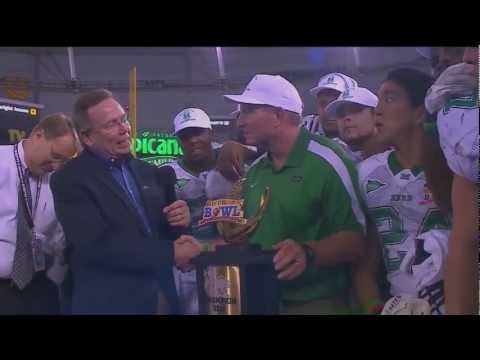 2011 Beef O' Bradys Bowl Trophy Presentation