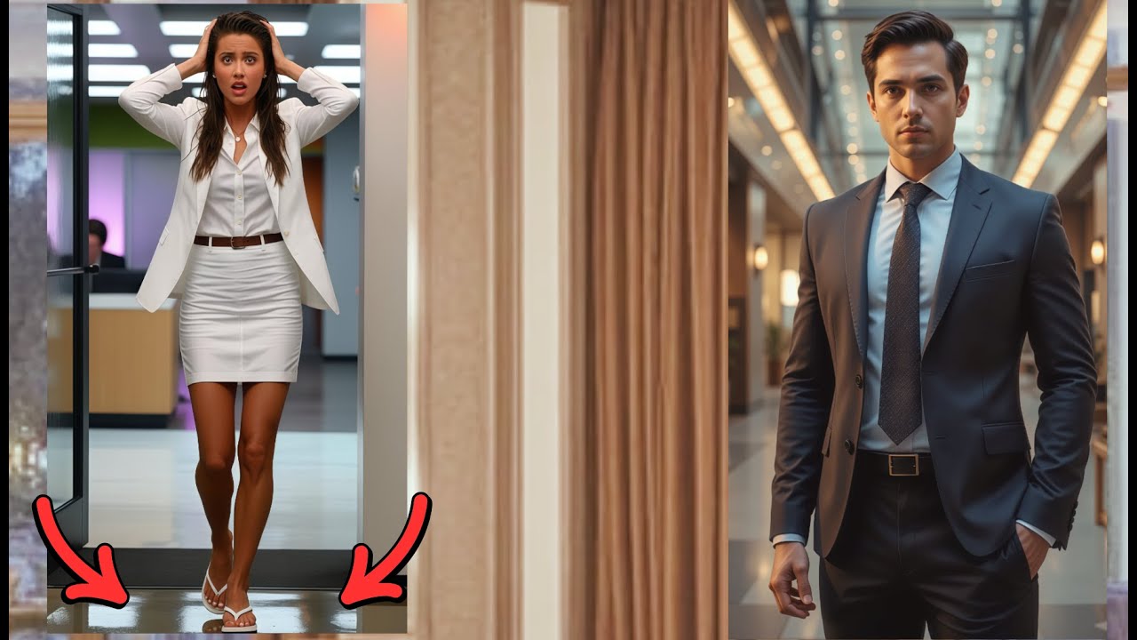 No PRIMEIRO dia de TRABALHO😱Ela PERDE os👠SAPATOS chega de🩴HAVAIANAS e acerta💘coraçãoCEO MILIONÁRIO💰👀