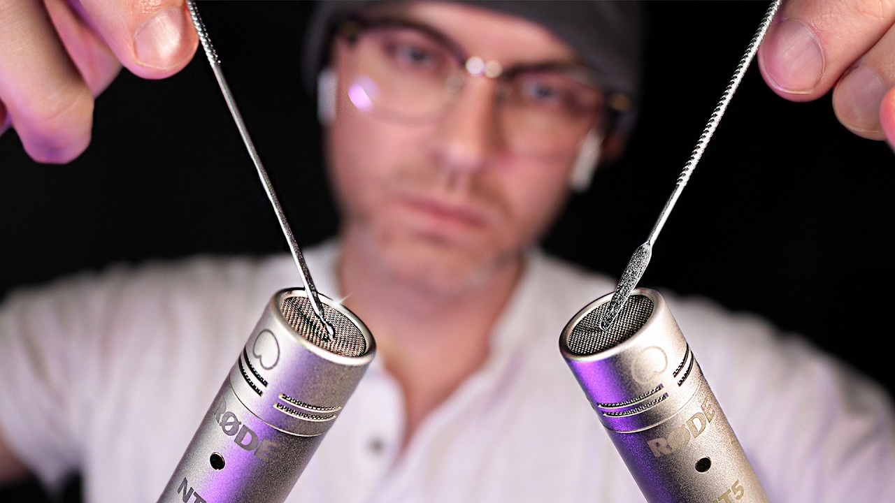 200% Sensitivity Mic Touching ASMR With Subtle Inaudible Whispers 💤 (Brain Meltingly Tingly)
