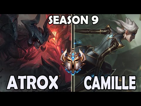 SKT T1 Faker Aatrox vs Camille (MID) Ranked Challenger Korea