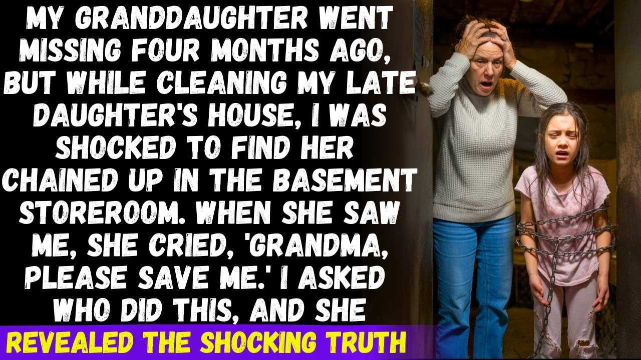 I found my missing granddaughter, gone for four months, chained up in my late daughter's basement..
