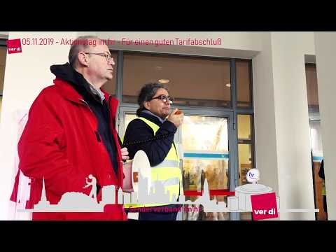 05.11.2019 Aktionstag im hr für einen guten Tarifabschluss