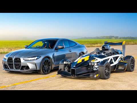 BMW M4 gegen Ariel Atom 4R: DRAG RACE