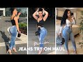 JEANS TRY ON HAUL NEW JEANS ATTENTION FOR CURVY PETITE GIRLS