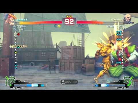 SSF4 Rank Match  GamerBee (AD)  vs  KEIKE DESORA (GK)