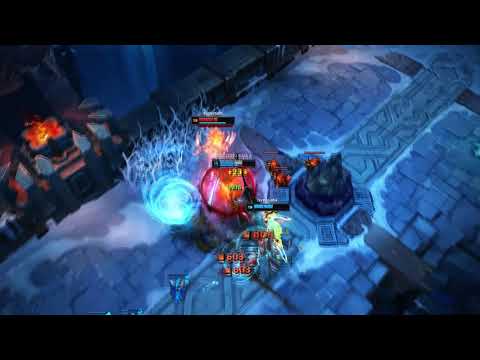 Uma irelia bronze solando um mono yasuo 600k de maestria e uma katarina mestre