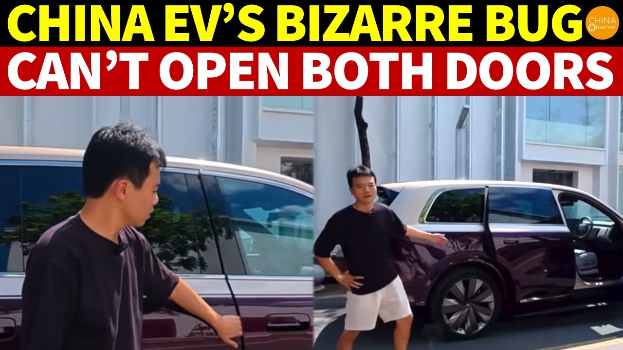 China EV’s Bizarre Bug: Open Front Door, Rear Door Won’t Open, “Far Ahead” Huawei Faces Backlash