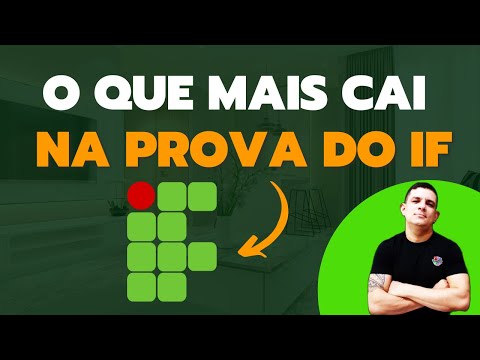 O QUE CAI NA PROVA DO IF? | MATEMÁTICA.