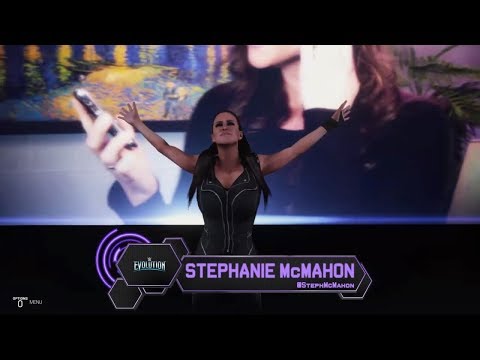 WWE 2K19 - Alicia Fox and Stephanie McMahon VS Michelle McCool and Maryse