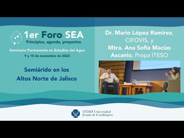 Vídeo relacionado con El agua en el semiárido de Jalisco. Sequía, vulnerabilidad, cambio climático y derechos humanos