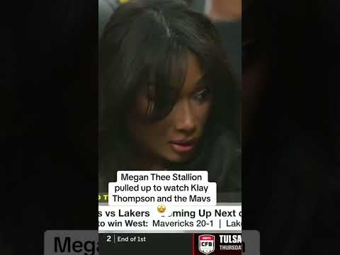 Megan Thee Stallion was courtside 🌟