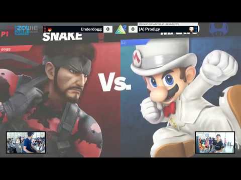 Ascension VII SSBU Top 64 WR3 - Underdogg (Snake) vs AR|Prodigy (Mario)