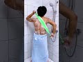 Silicone Bathroom Back Bath Towel Exfoliating Massage Body Cleaning Shower Brush
