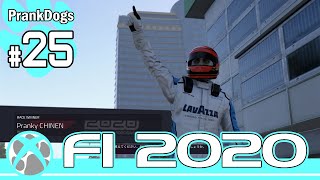 #25【F1 2020 Rd.7 バクー 決勝！】・・・甘えた走り【大型犬の実況】【パッドで頑張る】【難易度74】