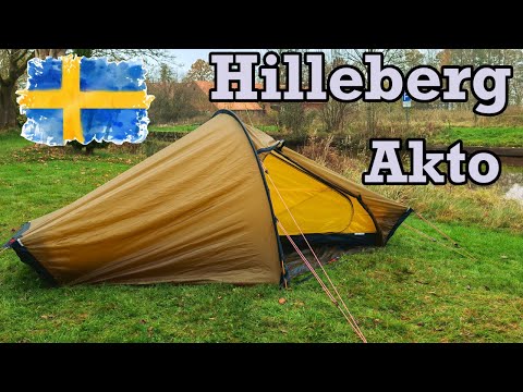 Hilleberg Akto - 1 Personen Zelt für alle Jahreszeiten