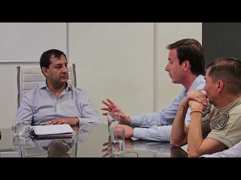 Planifican acciones conjuntas para reforzar el trabajo preventivo de seguridad en Rosario de la Frontera