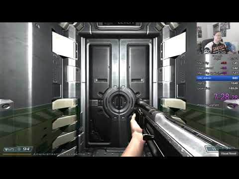 Doom 3 Any% Speedrun in 1:02:08