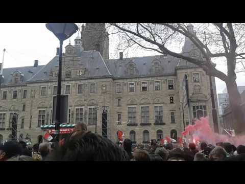 Huldiging Feyenoord Bekerwinnaar 2015/2016