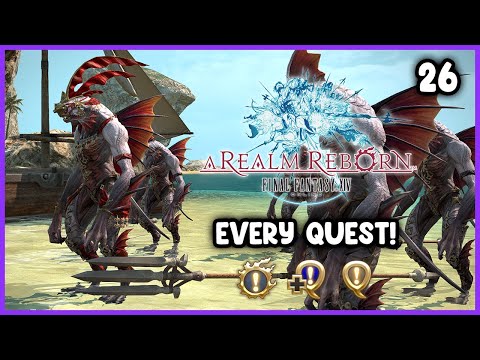 FFXIV ✨Every Quest✨ Episode 26: Sliding in with the Sahagin ✨ 31 March 2024