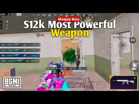 S12k OVERPOWERED GUN BETTER THEN DBS ? 🤔 - BGMI