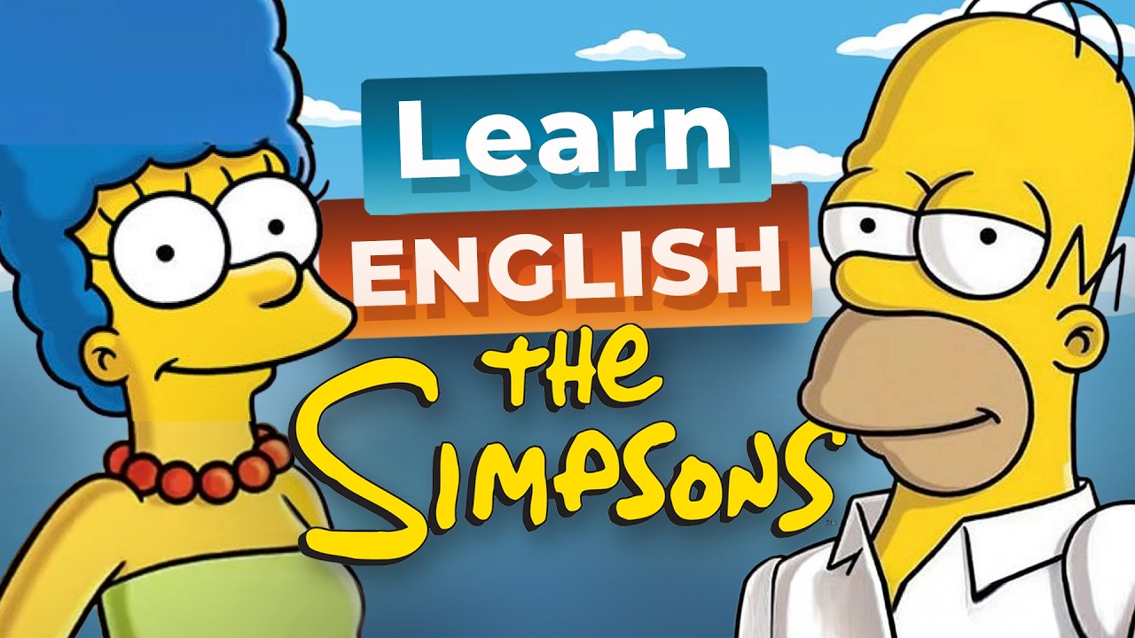 Learn English with THE SIMPSONS — Homer Meets Marge