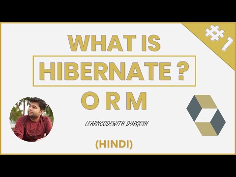 #1.  What is hibernate Framework | ORM Tool |  Hibernate is ORM Tool