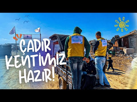 Gazze Çadır Yetim Kampımız Tamamlandı