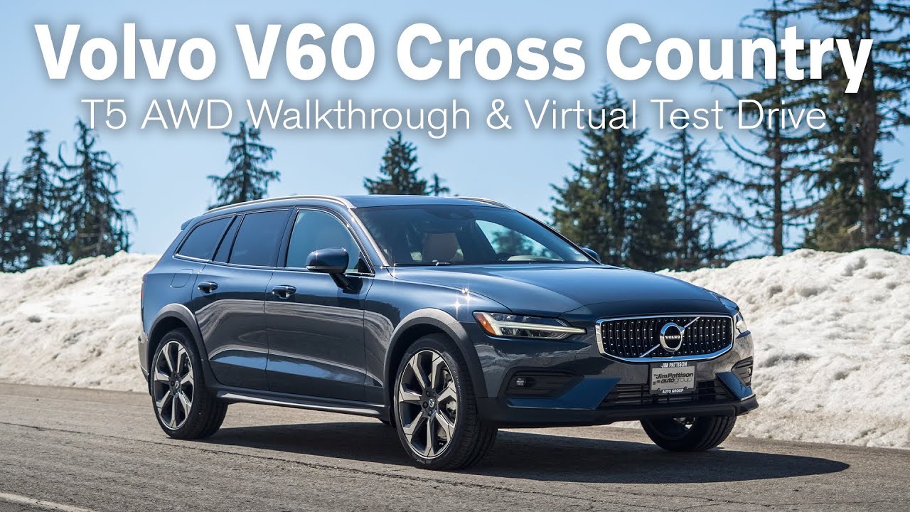 2021 Volvo V60 Cross Country T5 AWD Walkaround and ...