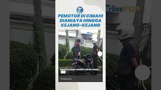 Viral Pemotor di Cimahi Dianiaya oleh Pengendara Lainnya hingga Kejang-kejang