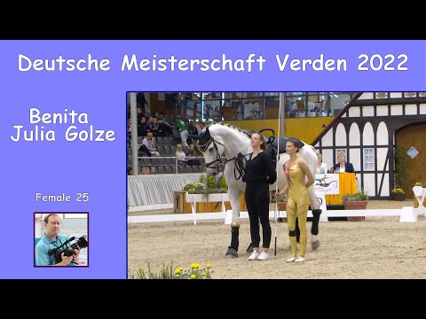 Benita Julia Golze - Female 25 - DMV Verden 2022